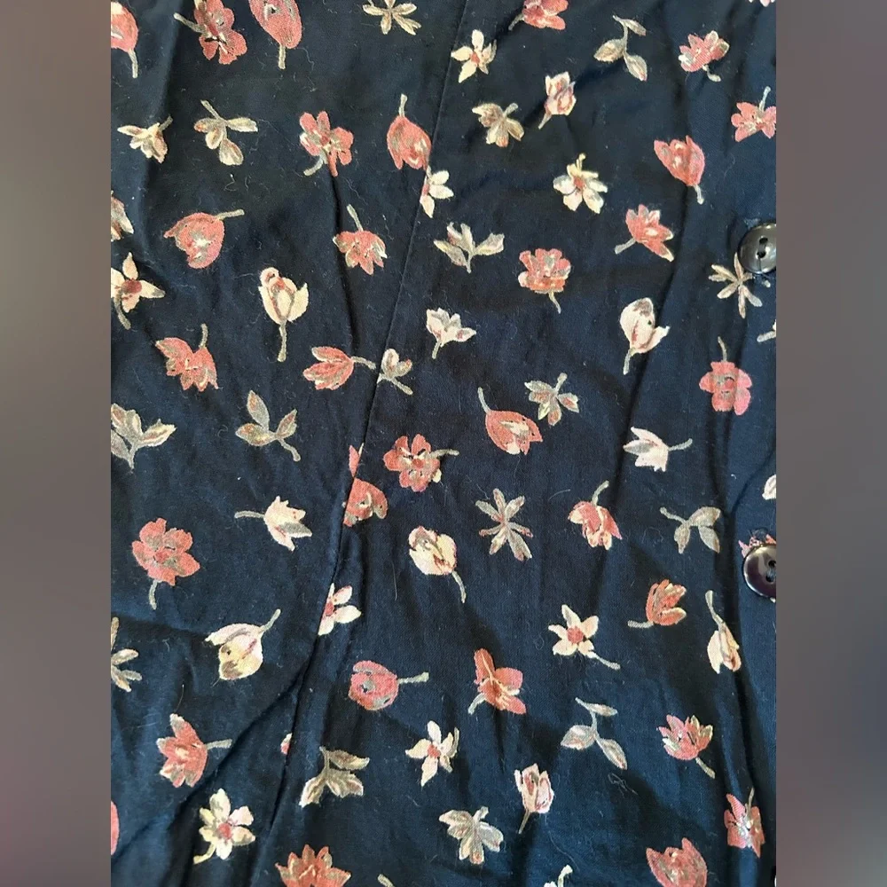 Vintage‎ BYER CALIFORNIA Floral button front Skirt - 3